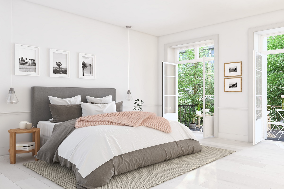 Lovely cleaned bedroom